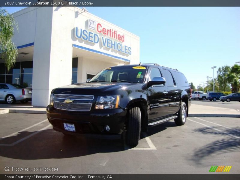 Black / Ebony 2007 Chevrolet Suburban 1500 LT