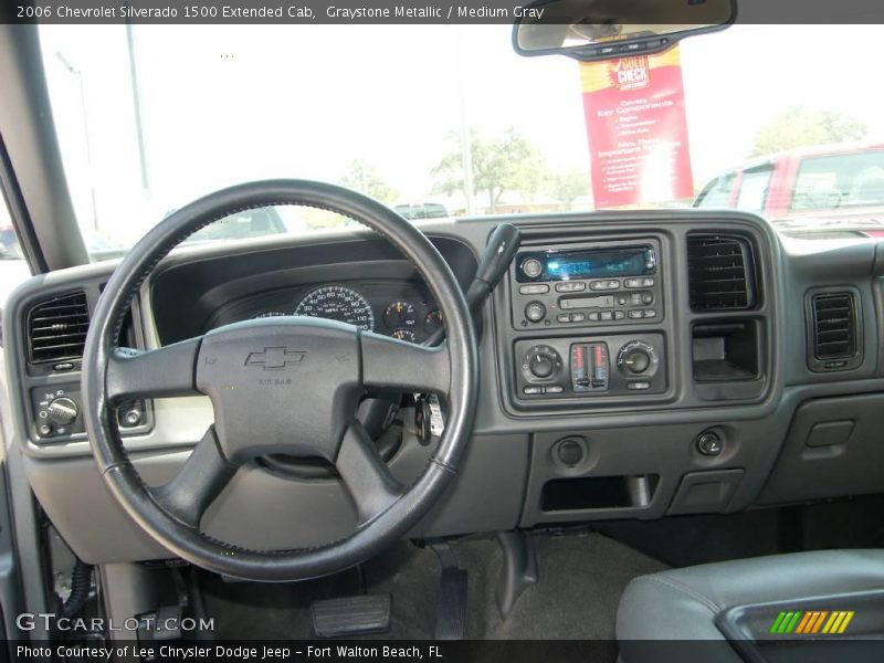 Graystone Metallic / Medium Gray 2006 Chevrolet Silverado 1500 Extended Cab