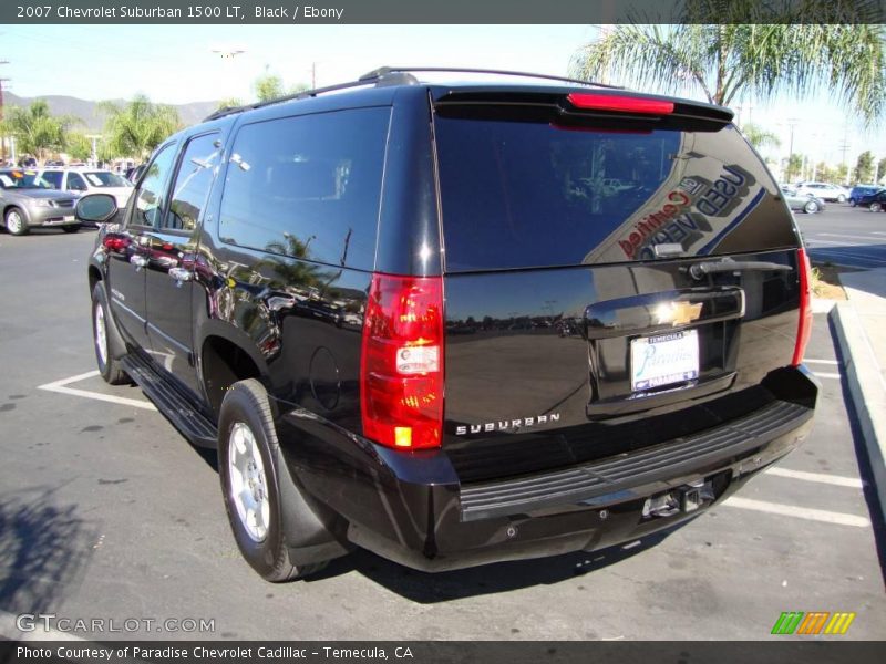 Black / Ebony 2007 Chevrolet Suburban 1500 LT