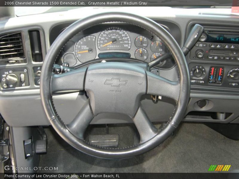 Graystone Metallic / Medium Gray 2006 Chevrolet Silverado 1500 Extended Cab