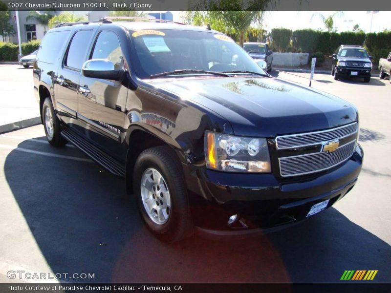 Black / Ebony 2007 Chevrolet Suburban 1500 LT