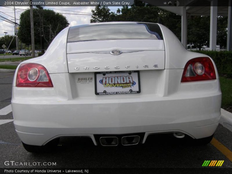 Alabaster White / Dark Slate Gray 2004 Chrysler Crossfire Limited Coupe