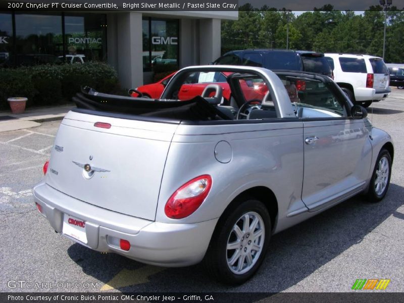 Bright Silver Metallic / Pastel Slate Gray 2007 Chrysler PT Cruiser Convertible