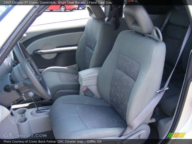 Bright Silver Metallic / Pastel Slate Gray 2007 Chrysler PT Cruiser Convertible