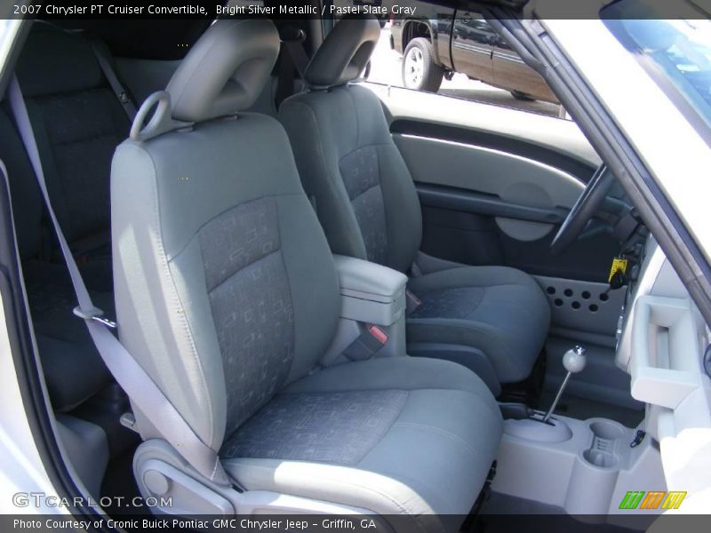 Bright Silver Metallic / Pastel Slate Gray 2007 Chrysler PT Cruiser Convertible