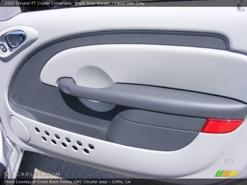 Bright Silver Metallic / Pastel Slate Gray 2007 Chrysler PT Cruiser Convertible