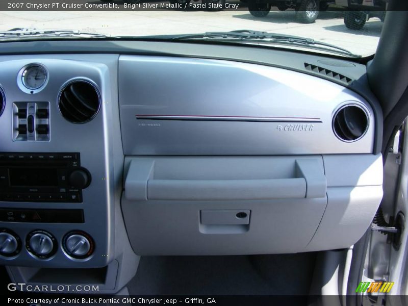 Bright Silver Metallic / Pastel Slate Gray 2007 Chrysler PT Cruiser Convertible