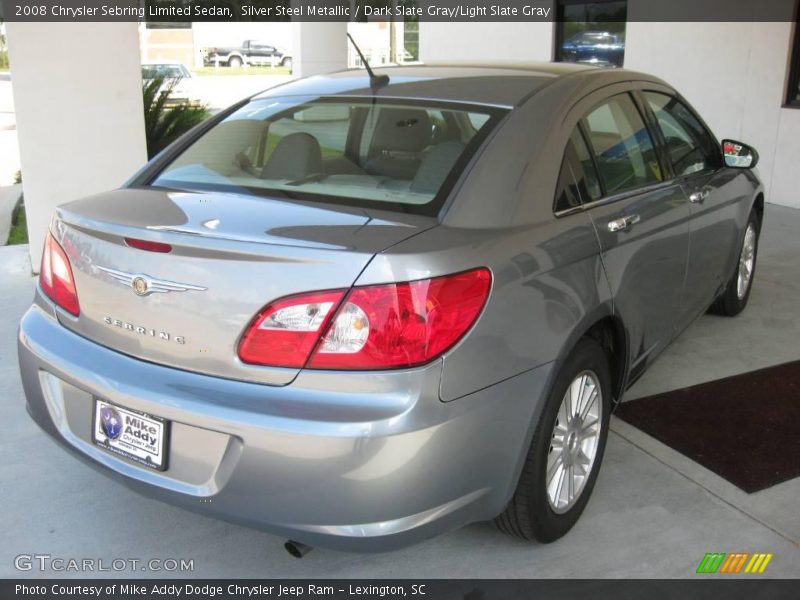 Silver Steel Metallic / Dark Slate Gray/Light Slate Gray 2008 Chrysler Sebring Limited Sedan