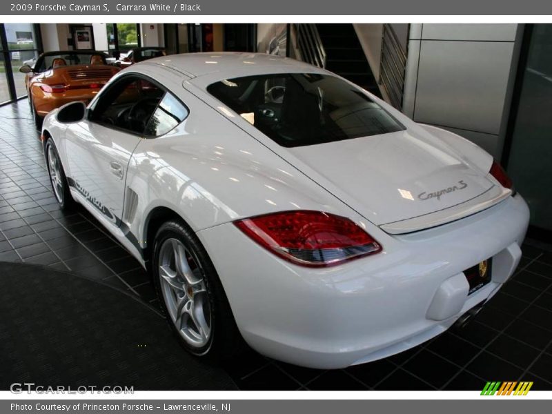 Carrara White / Black 2009 Porsche Cayman S