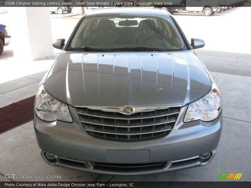 Silver Steel Metallic / Dark Slate Gray/Light Slate Gray 2008 Chrysler Sebring Limited Sedan