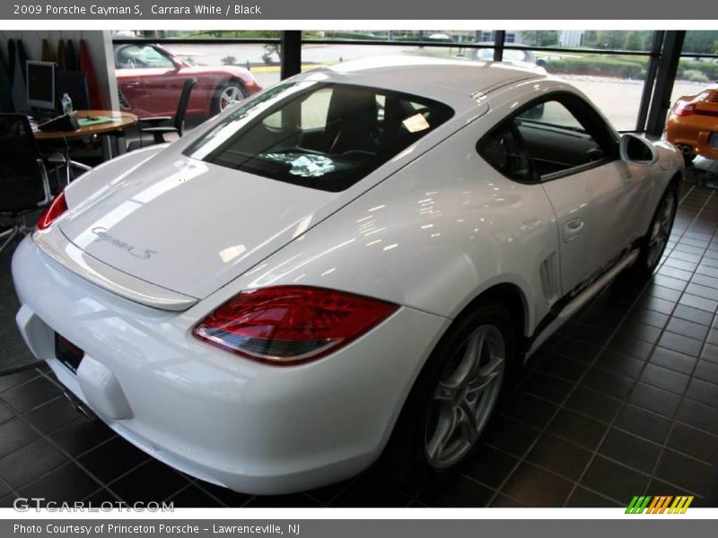 Carrara White / Black 2009 Porsche Cayman S