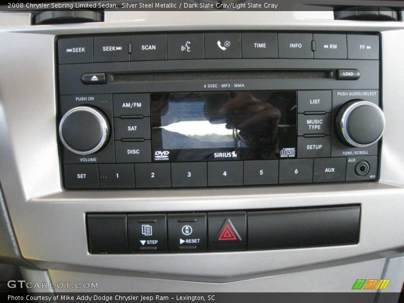 Silver Steel Metallic / Dark Slate Gray/Light Slate Gray 2008 Chrysler Sebring Limited Sedan