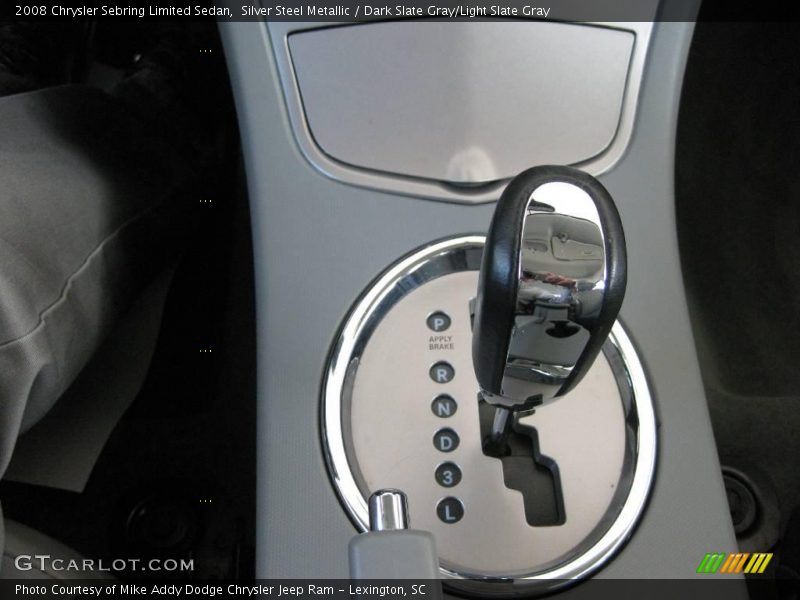Silver Steel Metallic / Dark Slate Gray/Light Slate Gray 2008 Chrysler Sebring Limited Sedan
