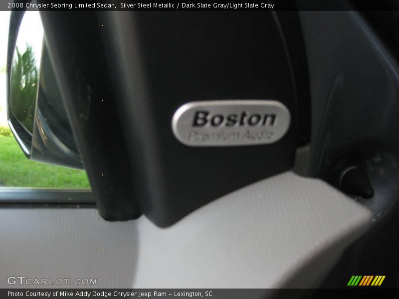 Silver Steel Metallic / Dark Slate Gray/Light Slate Gray 2008 Chrysler Sebring Limited Sedan