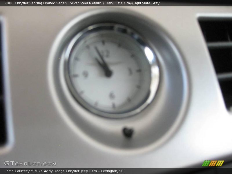 Silver Steel Metallic / Dark Slate Gray/Light Slate Gray 2008 Chrysler Sebring Limited Sedan