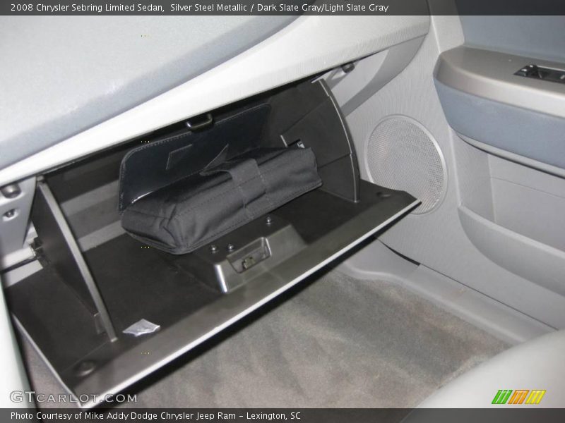 Silver Steel Metallic / Dark Slate Gray/Light Slate Gray 2008 Chrysler Sebring Limited Sedan