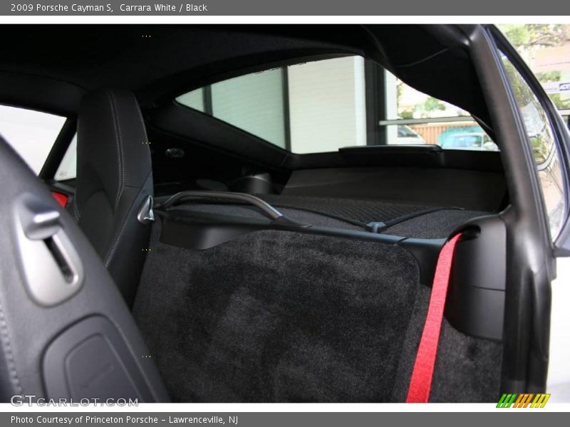 Carrara White / Black 2009 Porsche Cayman S