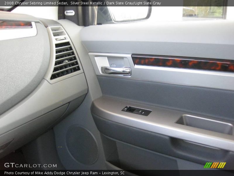Silver Steel Metallic / Dark Slate Gray/Light Slate Gray 2008 Chrysler Sebring Limited Sedan