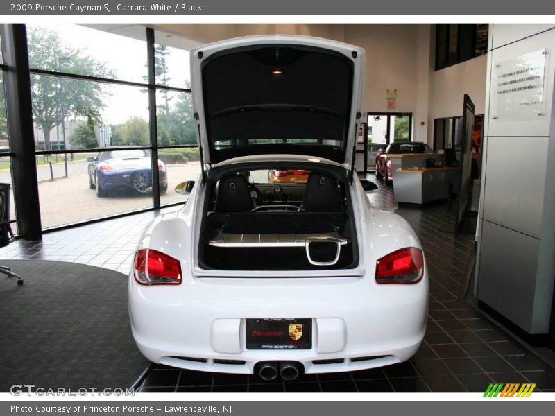 Carrara White / Black 2009 Porsche Cayman S