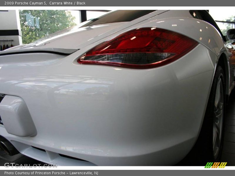 Carrara White / Black 2009 Porsche Cayman S