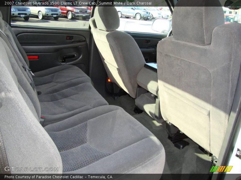 Summit White / Dark Charcoal 2007 Chevrolet Silverado 1500 Classic LT Crew Cab