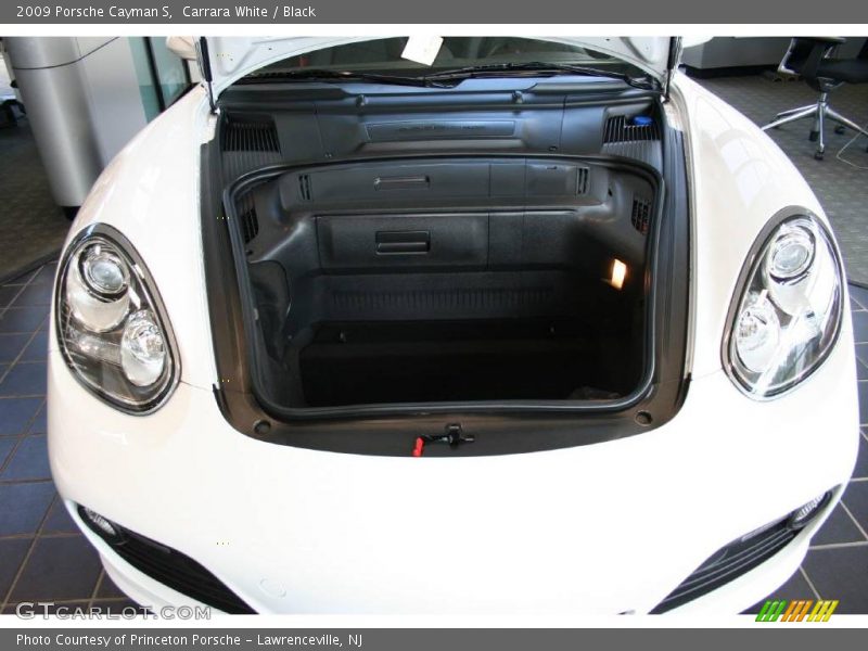 Carrara White / Black 2009 Porsche Cayman S