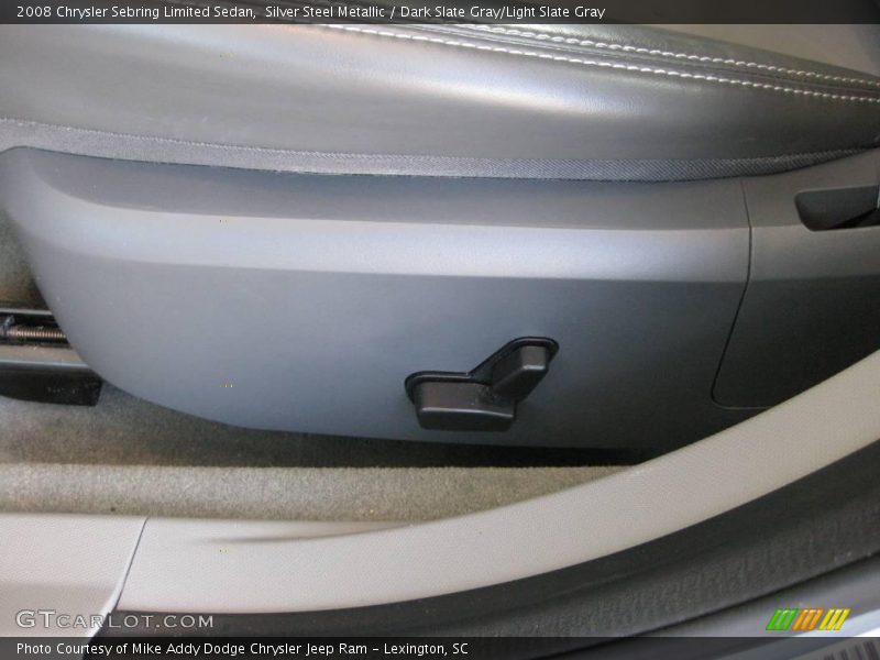 Silver Steel Metallic / Dark Slate Gray/Light Slate Gray 2008 Chrysler Sebring Limited Sedan