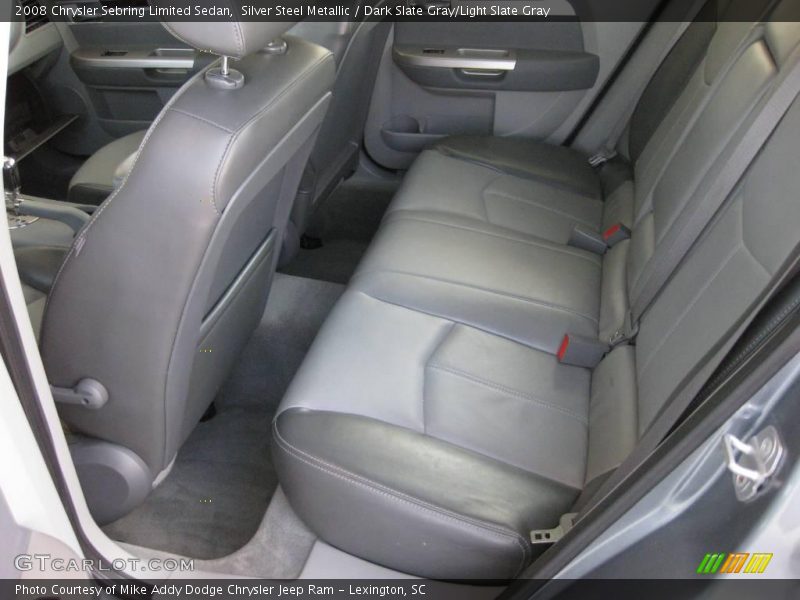 Silver Steel Metallic / Dark Slate Gray/Light Slate Gray 2008 Chrysler Sebring Limited Sedan