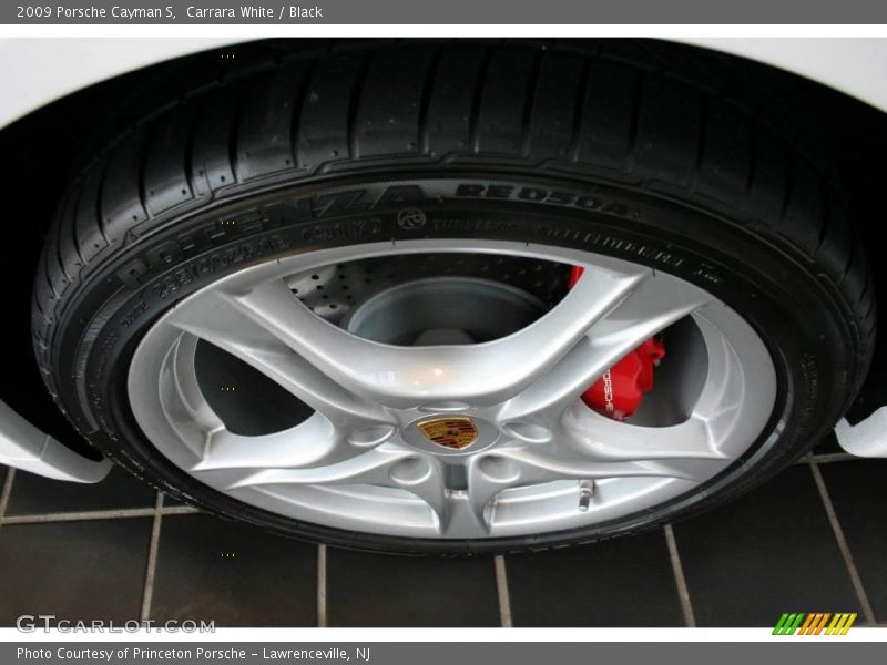 Carrara White / Black 2009 Porsche Cayman S