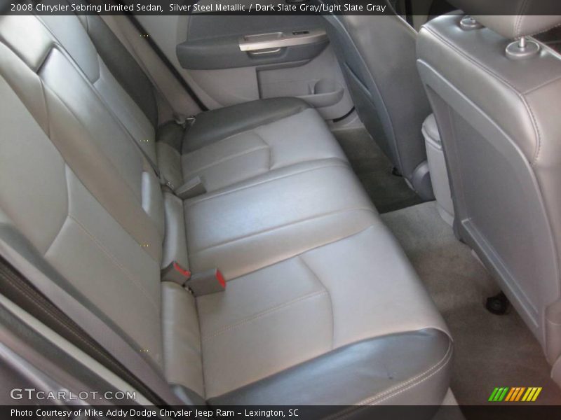 Silver Steel Metallic / Dark Slate Gray/Light Slate Gray 2008 Chrysler Sebring Limited Sedan