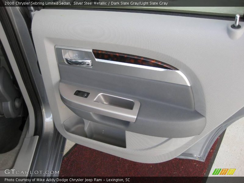 Silver Steel Metallic / Dark Slate Gray/Light Slate Gray 2008 Chrysler Sebring Limited Sedan