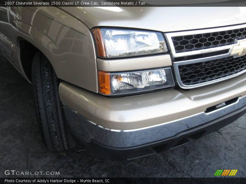 Sandstone Metallic / Tan 2007 Chevrolet Silverado 1500 Classic LT Crew Cab