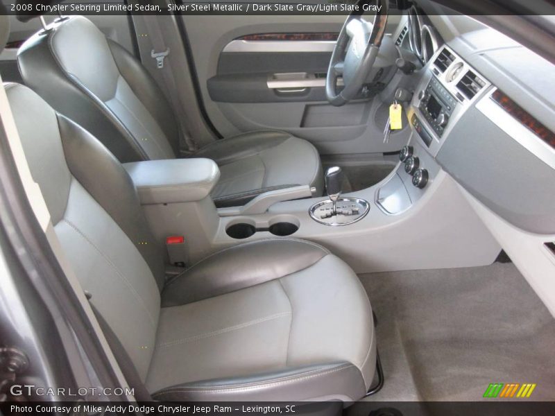Silver Steel Metallic / Dark Slate Gray/Light Slate Gray 2008 Chrysler Sebring Limited Sedan
