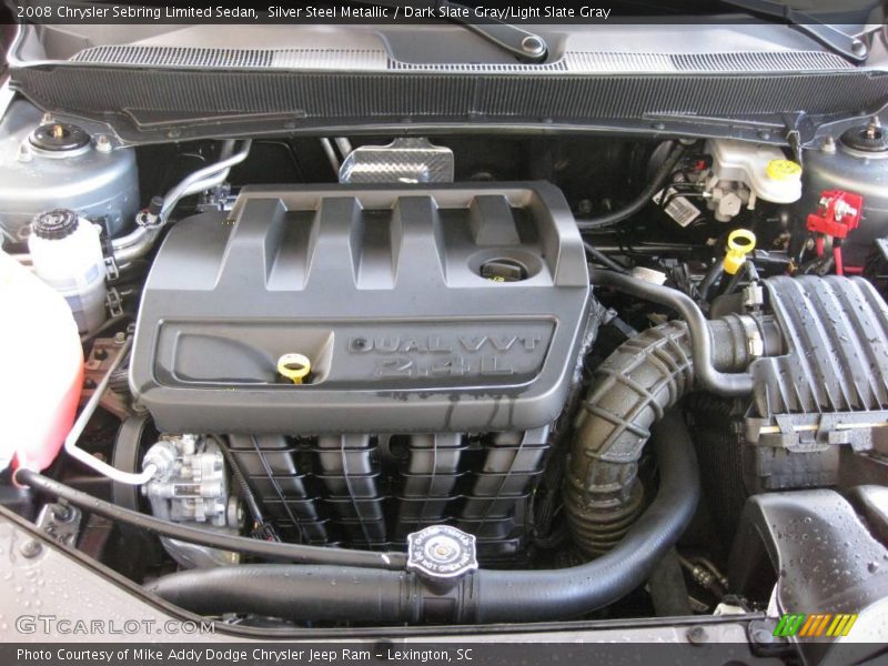 Silver Steel Metallic / Dark Slate Gray/Light Slate Gray 2008 Chrysler Sebring Limited Sedan