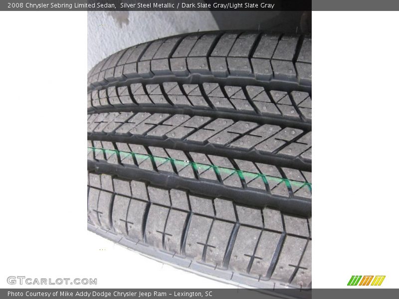 Silver Steel Metallic / Dark Slate Gray/Light Slate Gray 2008 Chrysler Sebring Limited Sedan
