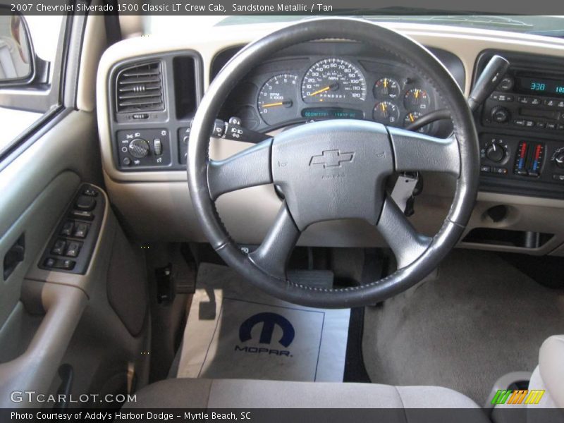 Sandstone Metallic / Tan 2007 Chevrolet Silverado 1500 Classic LT Crew Cab