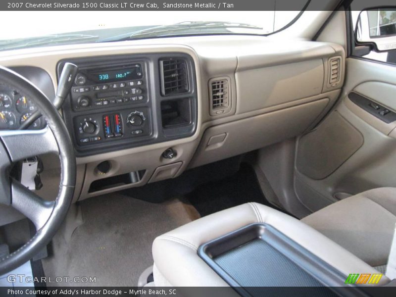 Sandstone Metallic / Tan 2007 Chevrolet Silverado 1500 Classic LT Crew Cab