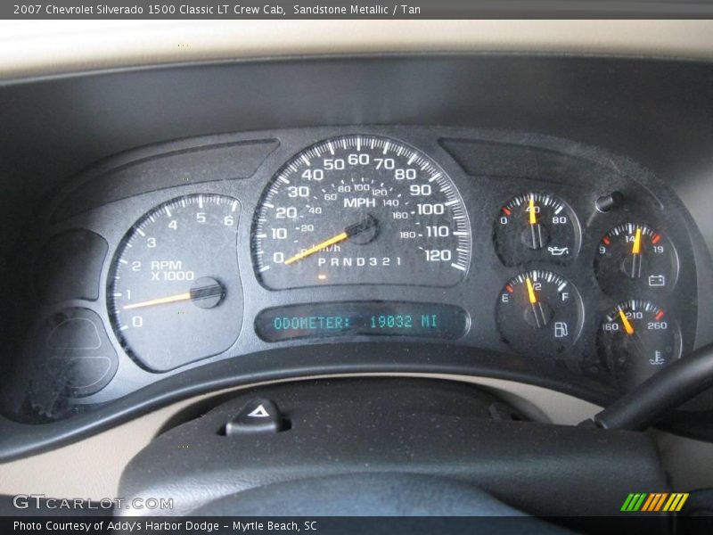 Sandstone Metallic / Tan 2007 Chevrolet Silverado 1500 Classic LT Crew Cab