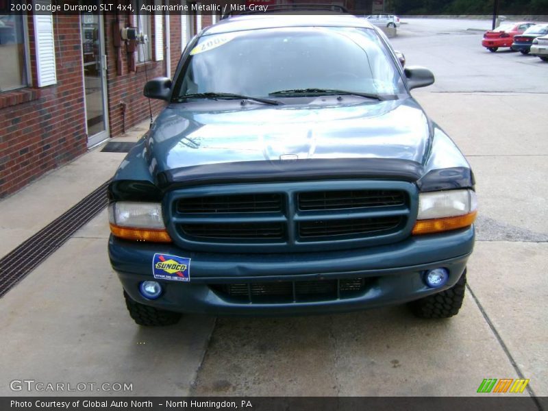 Aquamarine Metallic / Mist Gray 2000 Dodge Durango SLT 4x4