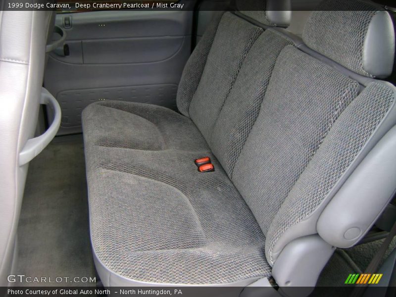 Deep Cranberry Pearlcoat / Mist Gray 1999 Dodge Caravan