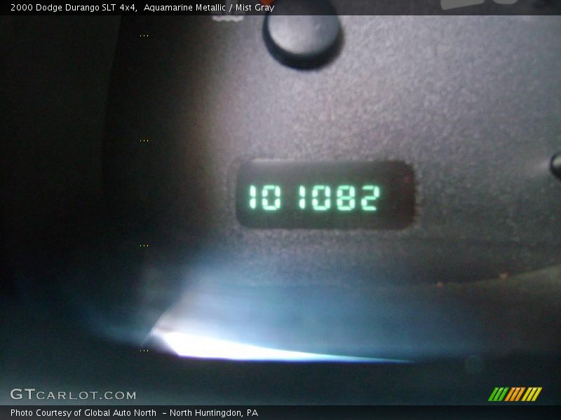 Aquamarine Metallic / Mist Gray 2000 Dodge Durango SLT 4x4