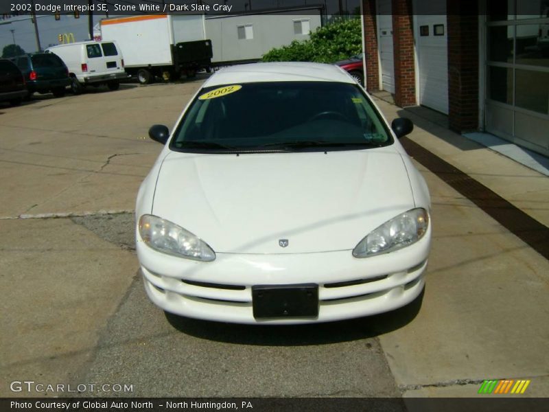 Stone White / Dark Slate Gray 2002 Dodge Intrepid SE