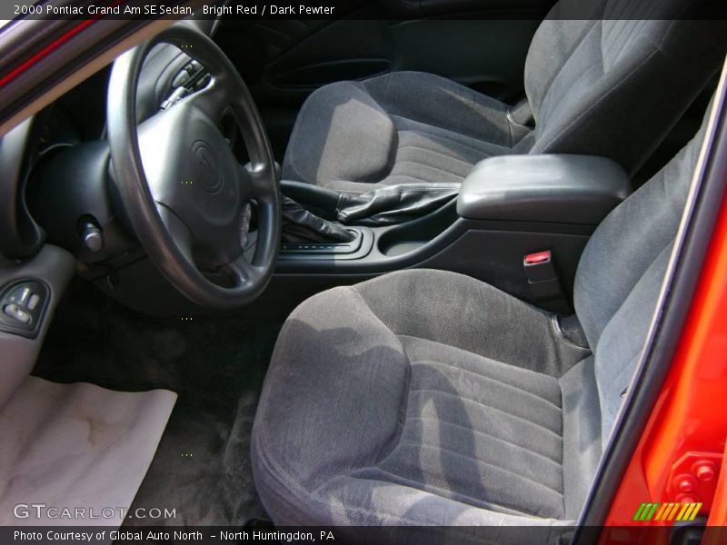 Bright Red / Dark Pewter 2000 Pontiac Grand Am SE Sedan