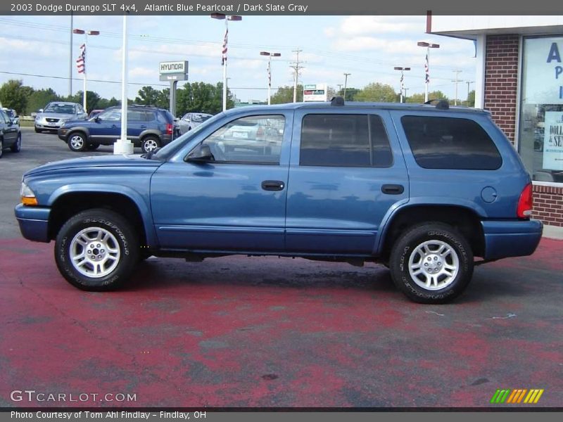 Atlantic Blue Pearlcoat / Dark Slate Gray 2003 Dodge Durango SLT 4x4