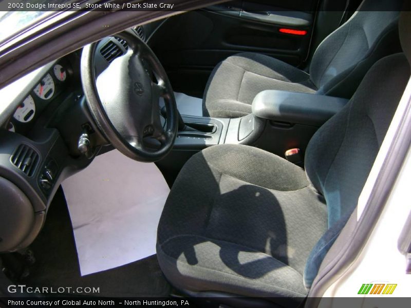 Stone White / Dark Slate Gray 2002 Dodge Intrepid SE