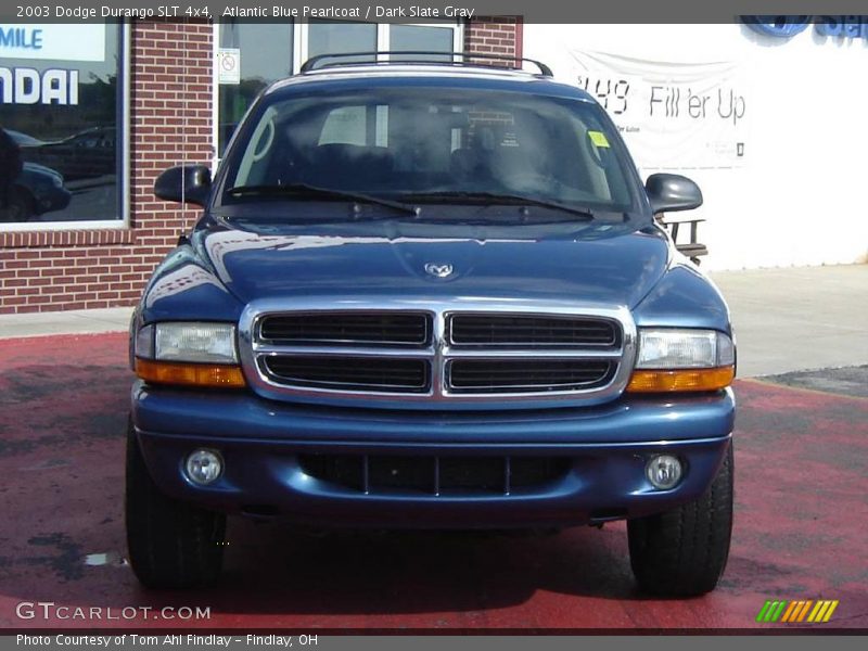 Atlantic Blue Pearlcoat / Dark Slate Gray 2003 Dodge Durango SLT 4x4