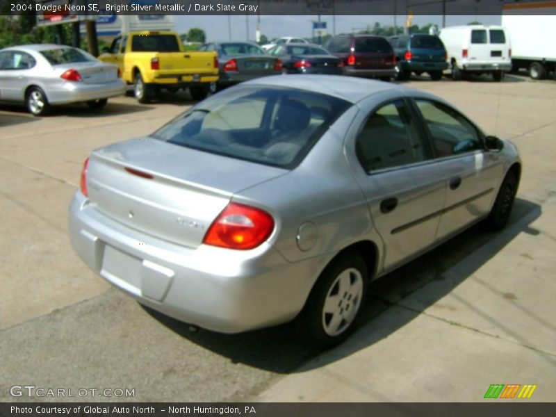 Bright Silver Metallic / Dark Slate Gray 2004 Dodge Neon SE