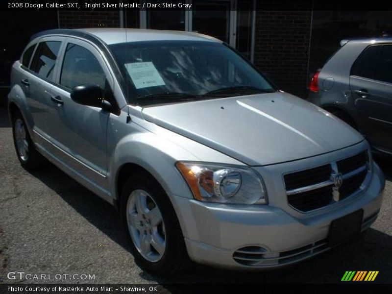 Bright Silver Metallic / Dark Slate Gray 2008 Dodge Caliber SXT