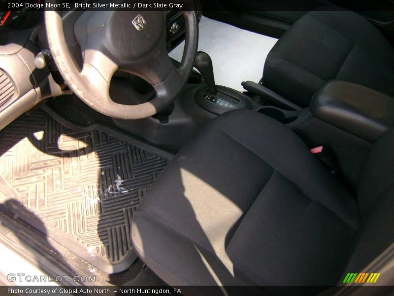 Bright Silver Metallic / Dark Slate Gray 2004 Dodge Neon SE