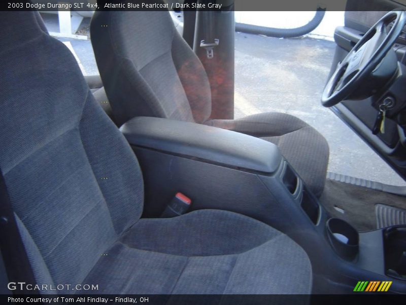 Atlantic Blue Pearlcoat / Dark Slate Gray 2003 Dodge Durango SLT 4x4